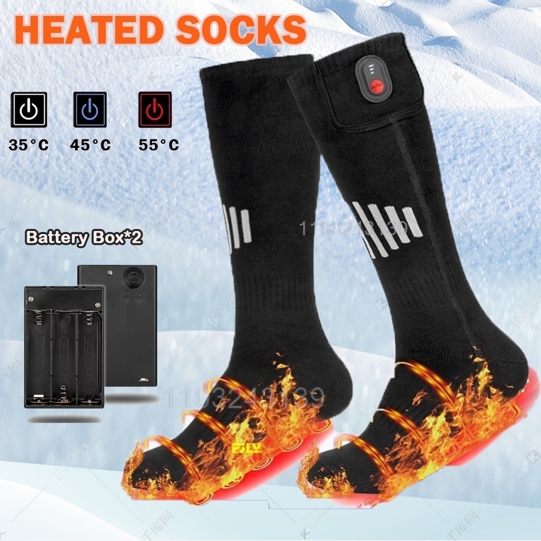 Winter Heated Socks With Batte - Thermal Sock Winter avis et prix