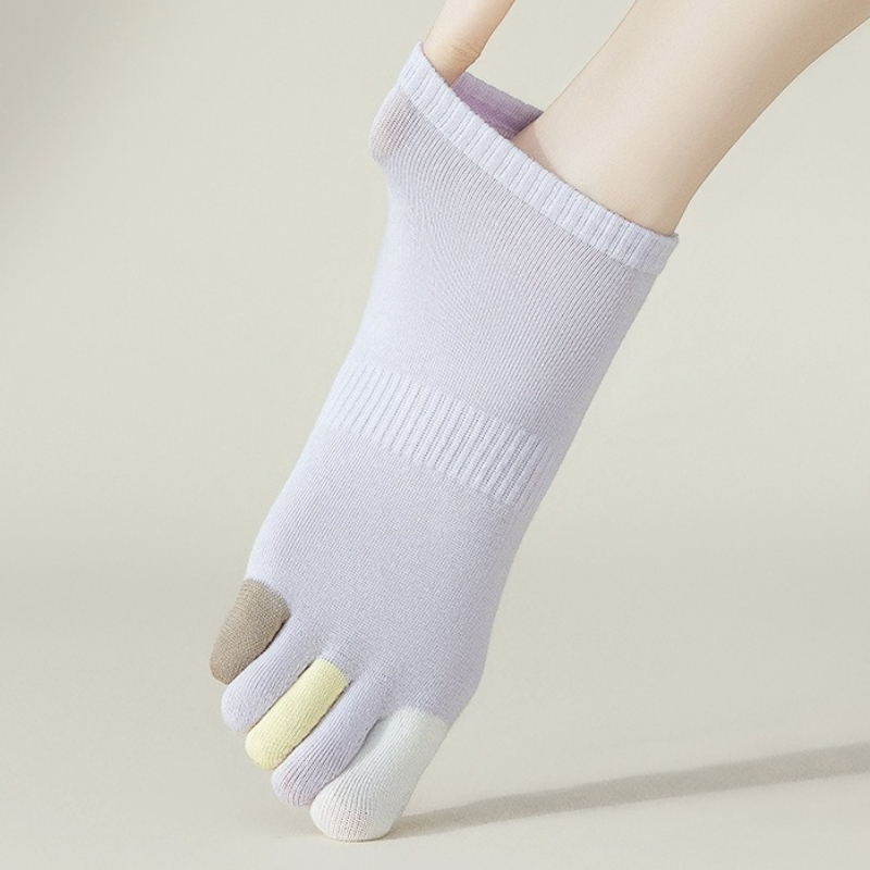 6 pairs Summer thin breathable - Toe Sock Split avis et prix