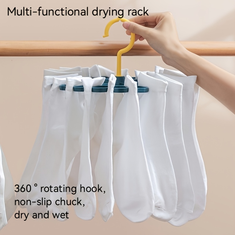 Round Drying Rack Large Capaci - Sock Organizer Tray avis et prix