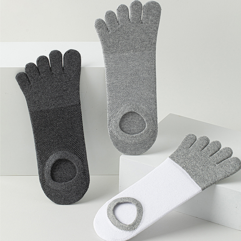 5 Pairs Men's No Show Toe Sock - Toe Sock Split avis et prix