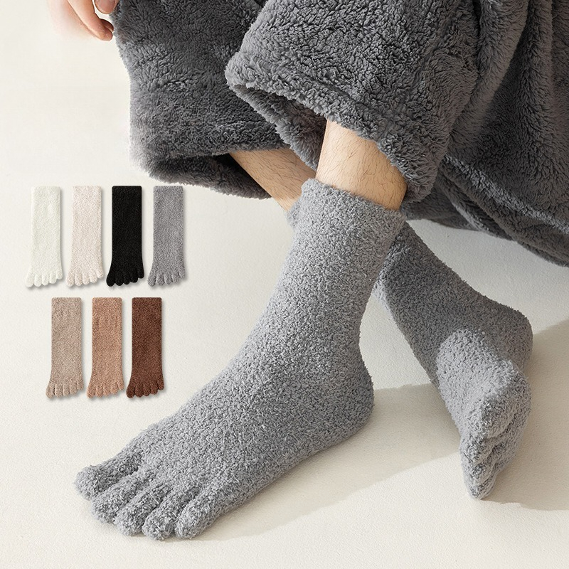 1 Pairs Men's Thermal Toe Sock - Thermal Sock Winter avis et prix