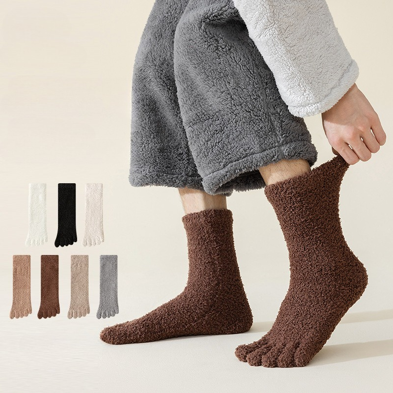 1 Pairs Men's Thermal Toe Sock - Thermal Sock Winter avis et prix