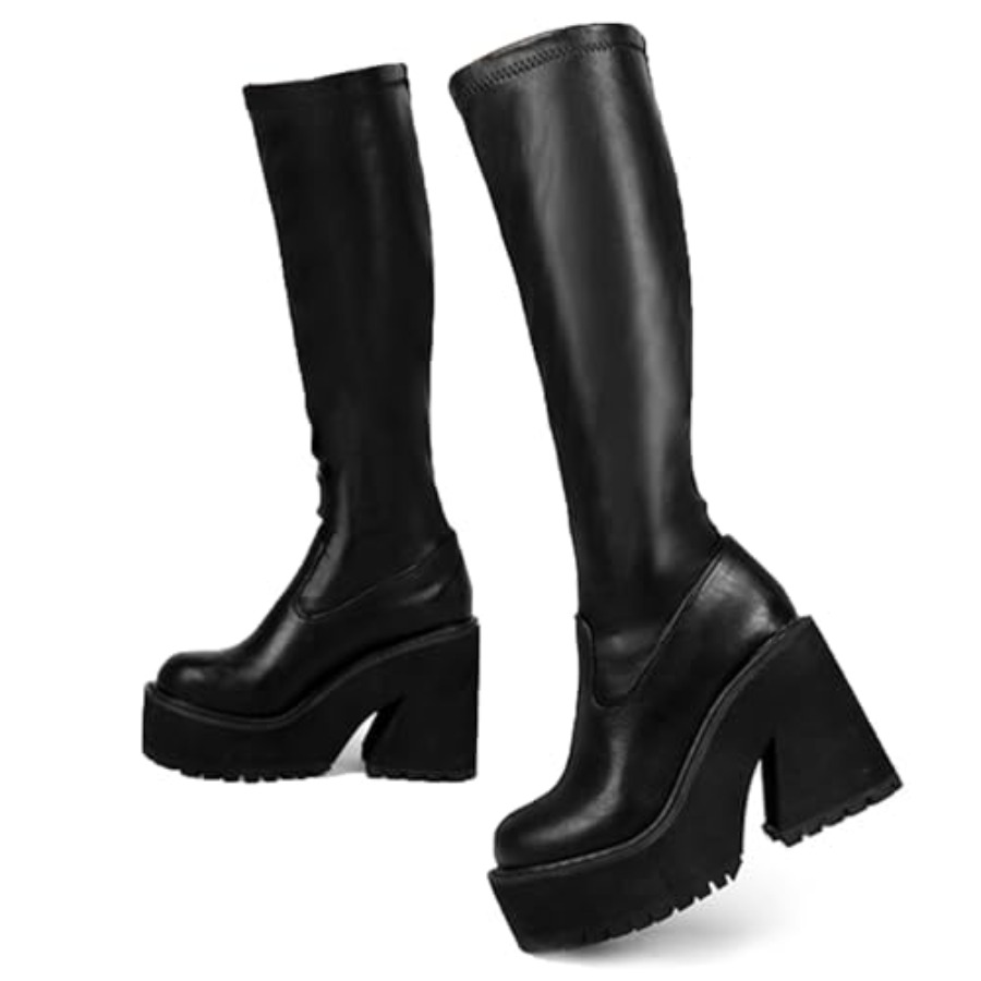 AMINUGAL Womens Elastic Knee H - Knee High Sock Women avis et prix
