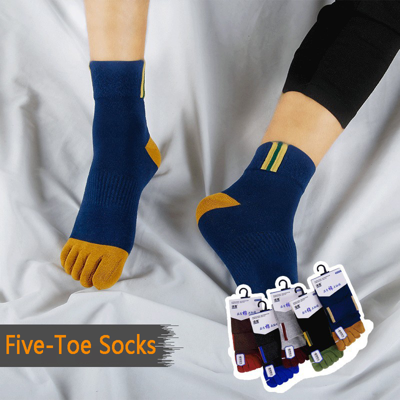 5 Pair Men's Casual Five-Toe C - Toe Sock Split avis et prix