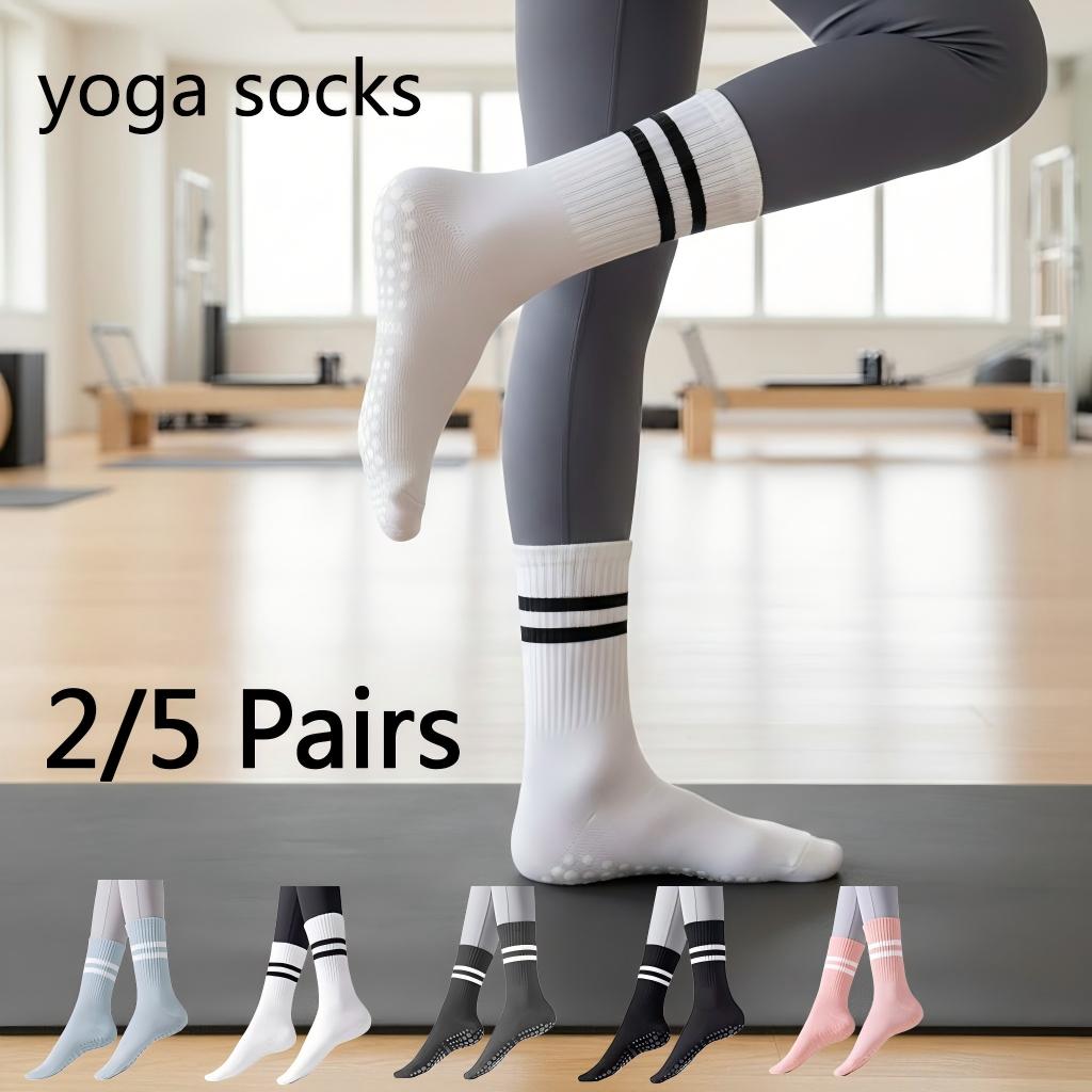 Women Non Slip Yoga Socks, Gri - Grip Sock Yoga avis et prix