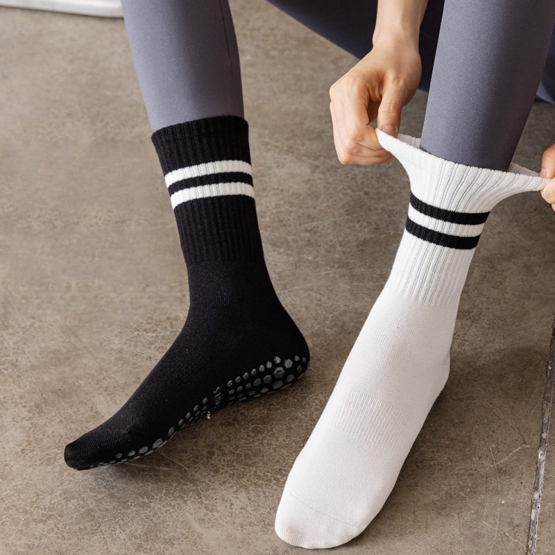 Women Non Slip Yoga Socks, Gri - Grip Sock Yoga avis et prix