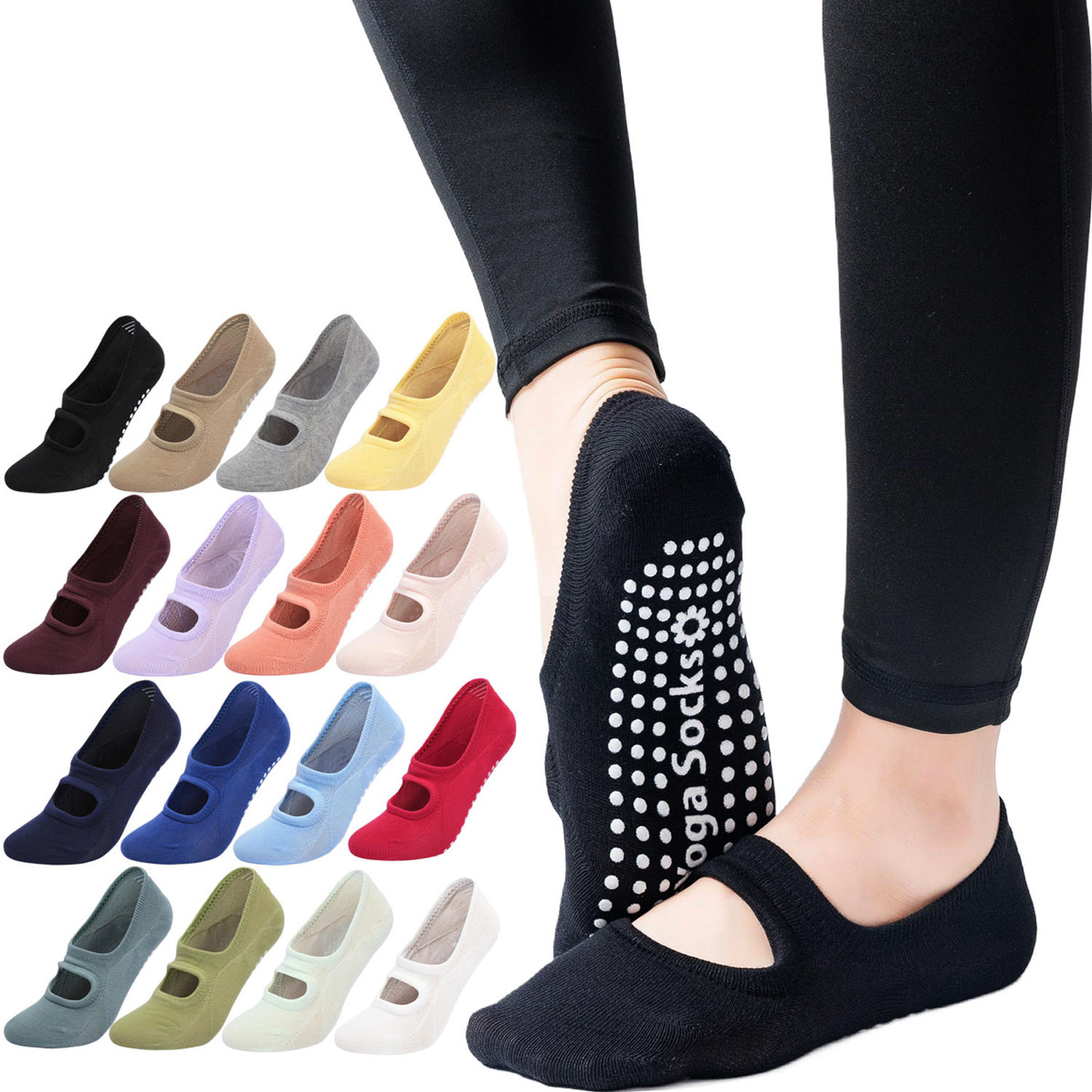 High Quality Women Yoga Socks  - Grip Sock Yoga avis et prix
