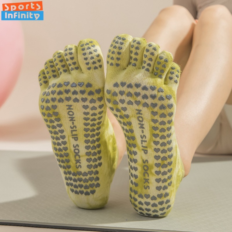 New Non Slip Tie Dye Five Fing - Toe Sock Split avis et prix