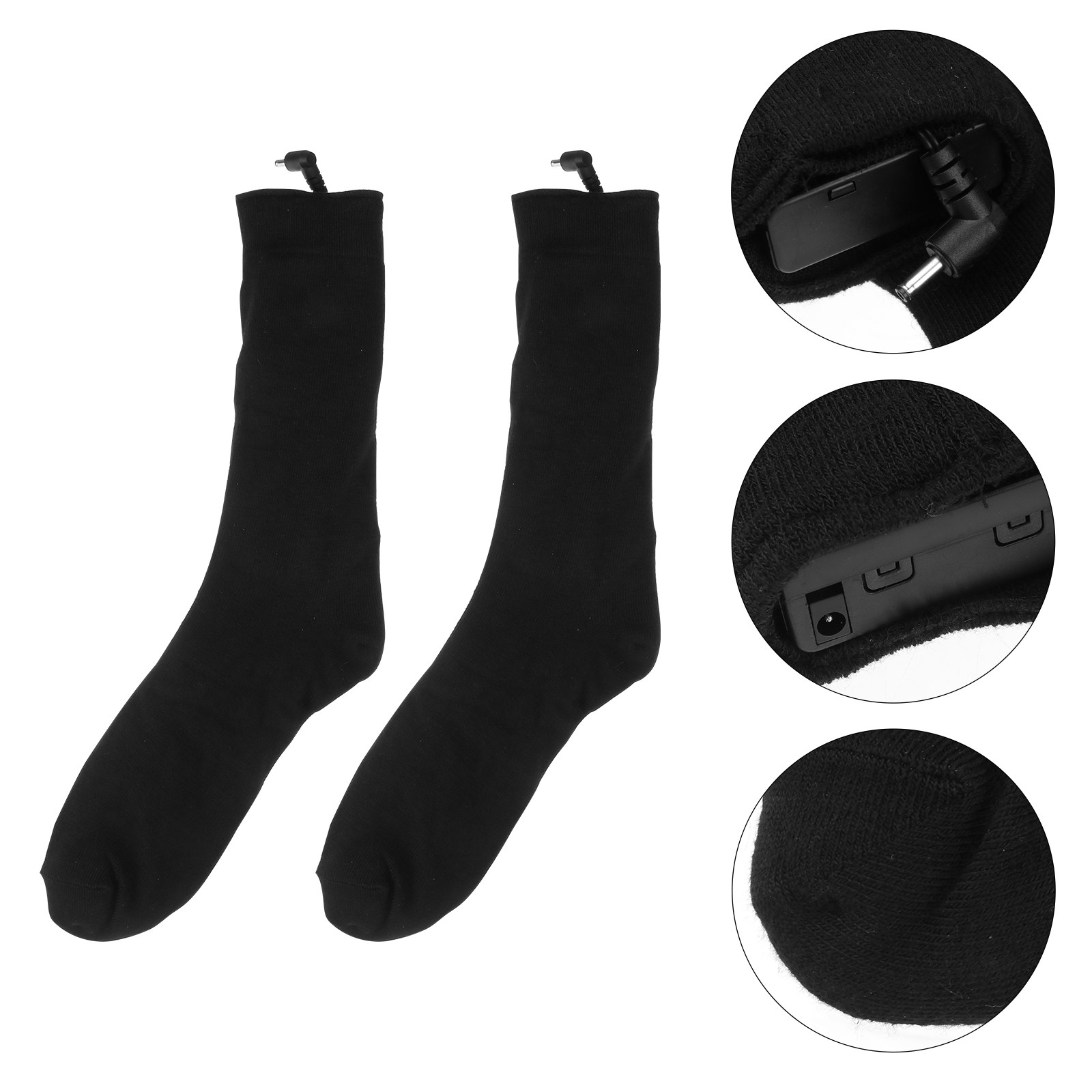 1Pair Battery Heated Socks Ele - Thermal Sock Winter avis et prix