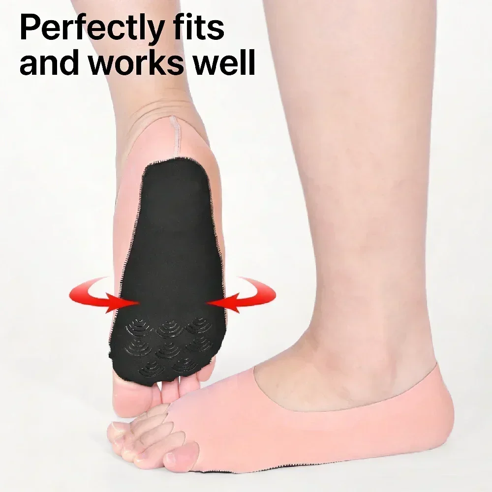 1Pair Toeless Yoga Pilates Soc - Grip Sock Yoga avis et prix