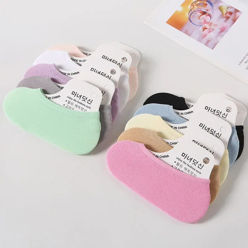 Summer Thin Colorful Girl Invi - Invisibility Sock Loafer avis et prix