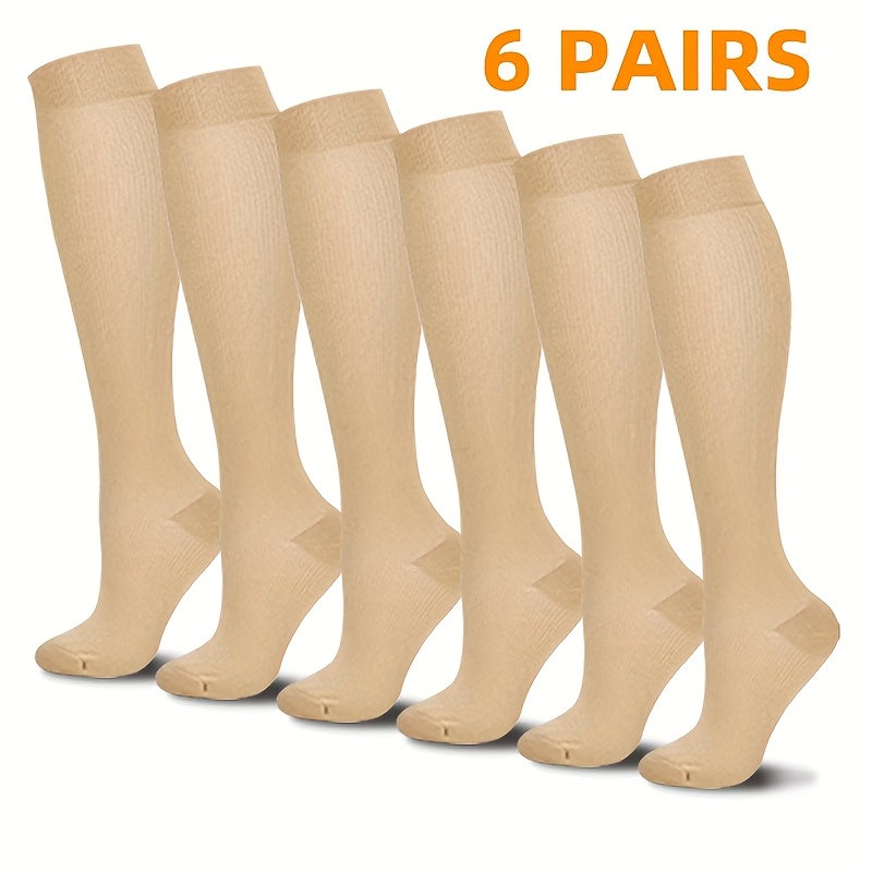 6 Pairs Mid-Calf Compression S - Wool Hiking Sock avis et prix