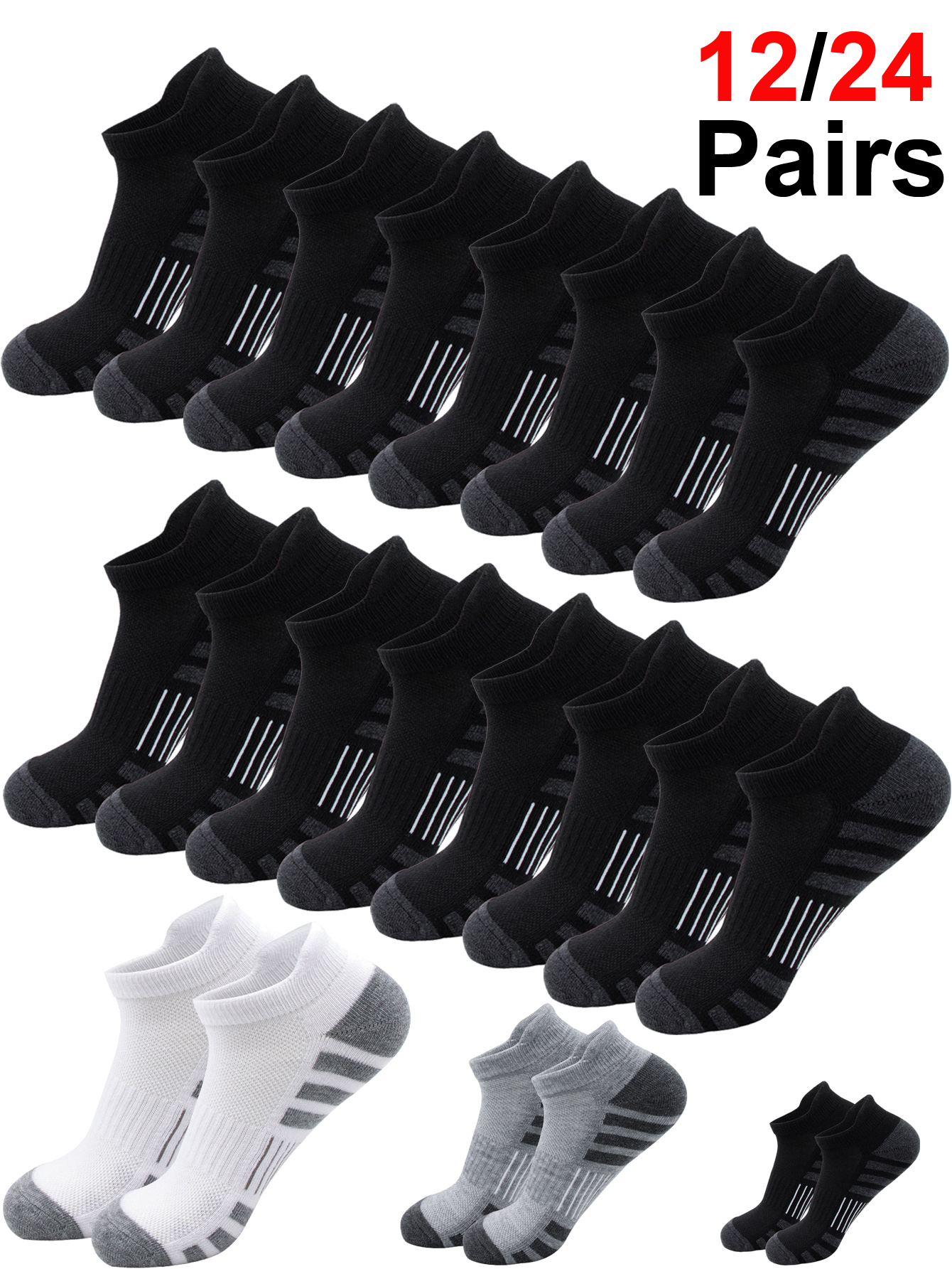 Unisex Cushioned Breathable An - Ankle Sock Low Cut avis et prix