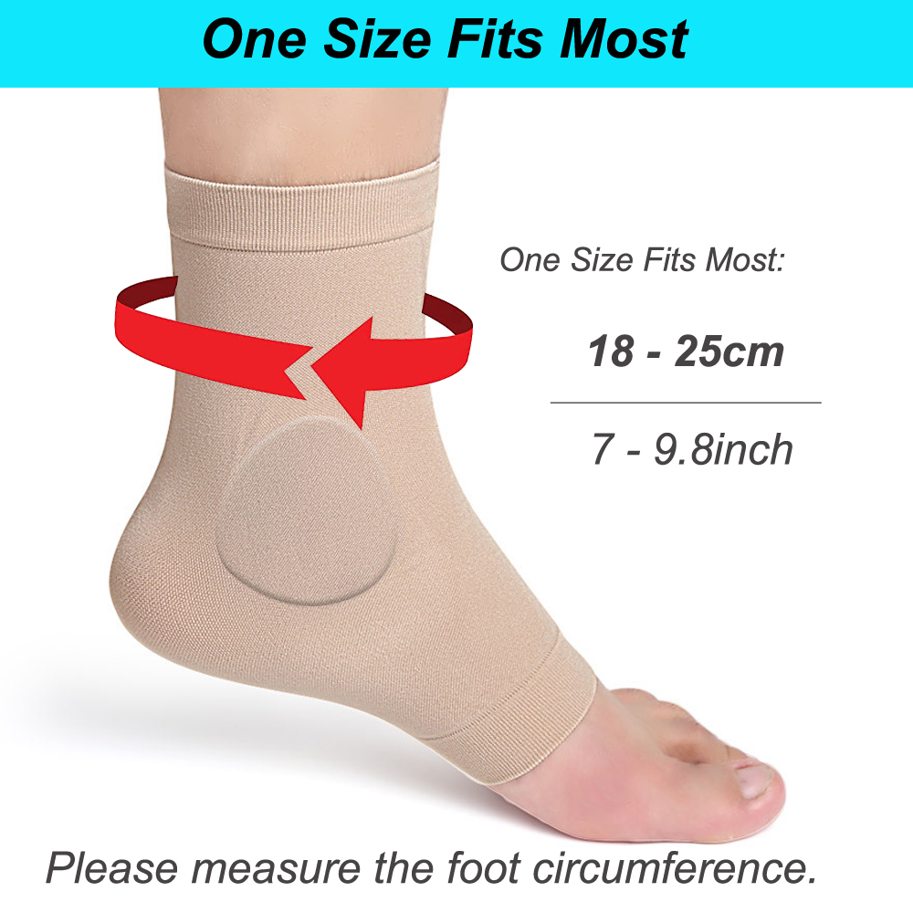 1Pair Boot Bumper Gel Pad Slee - Ankle Brace Sock avis et prix
