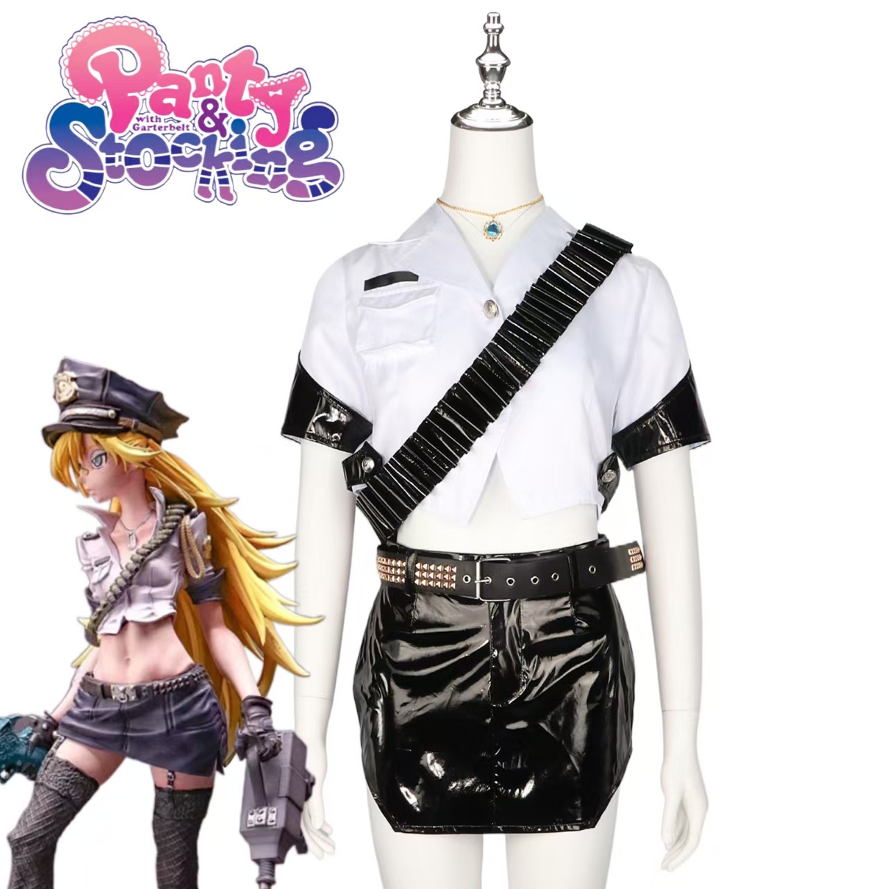 Anime Panty Stocking Cosplay C - Fishnet Stocking Women avis et prix