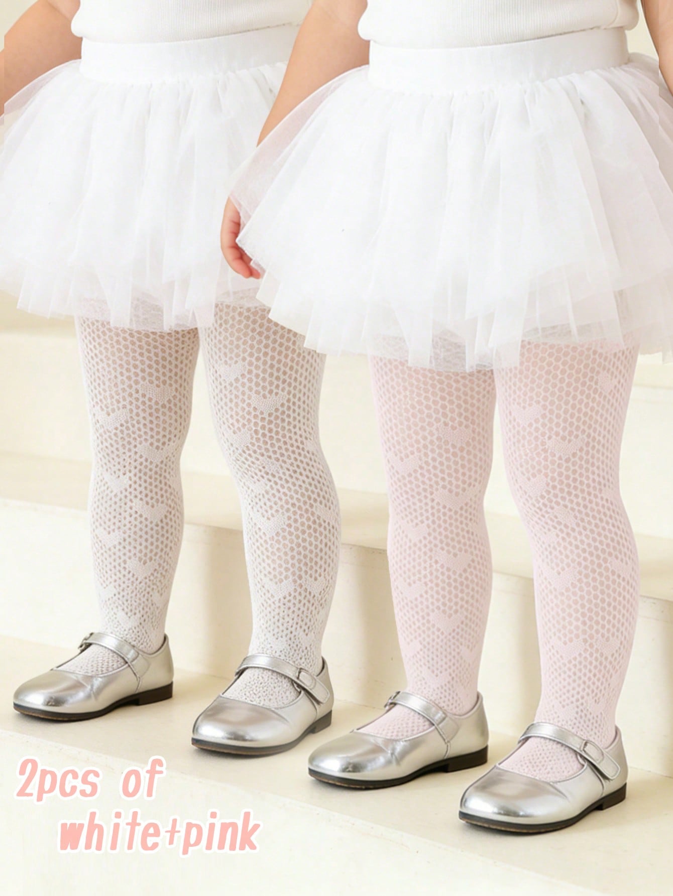 2Pcs Toddler Girls Heart Patte - Tights Pantyhose Sheer avis et prix