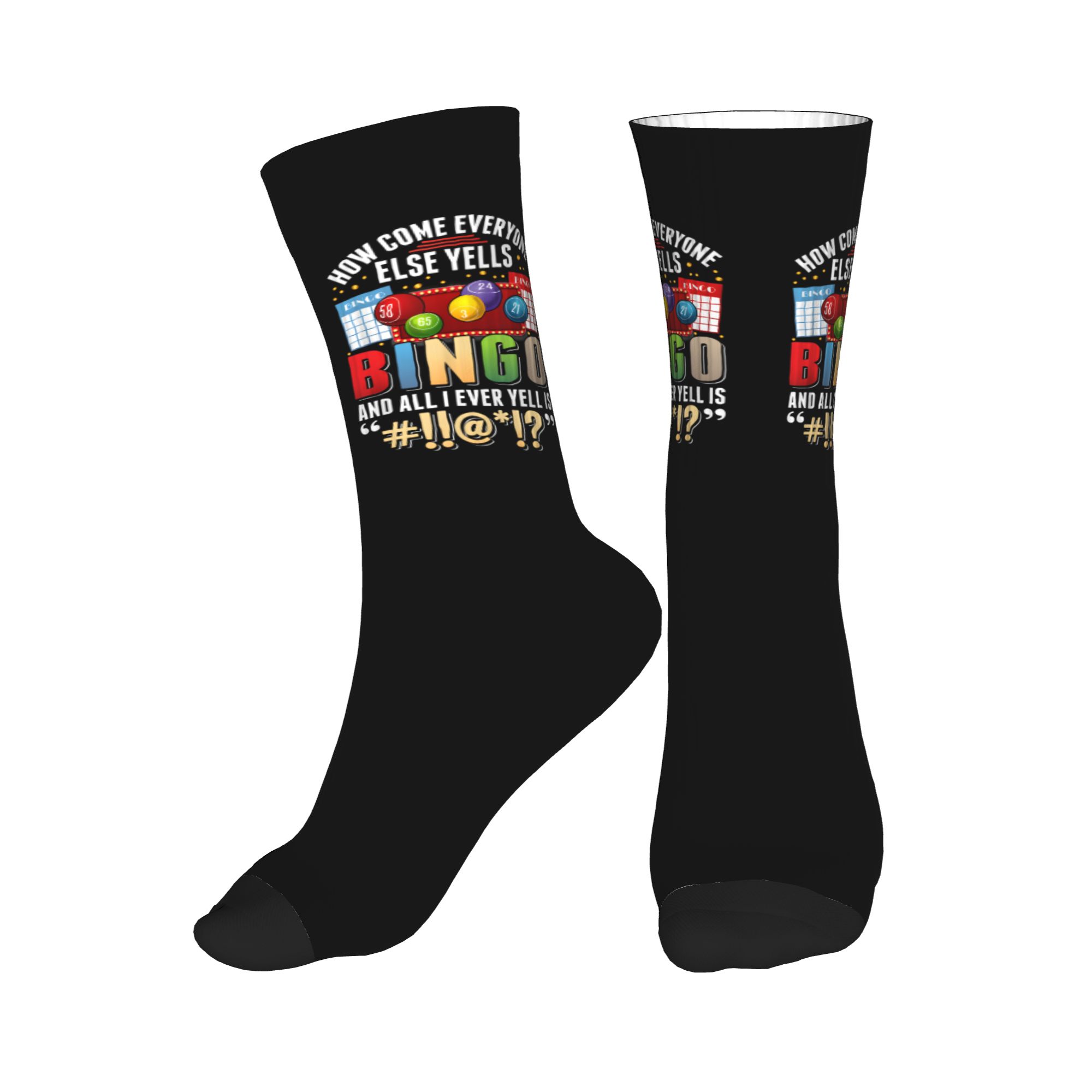 Bingo Player Humor Sarcastic Q - Dress Sock Men avis et prix