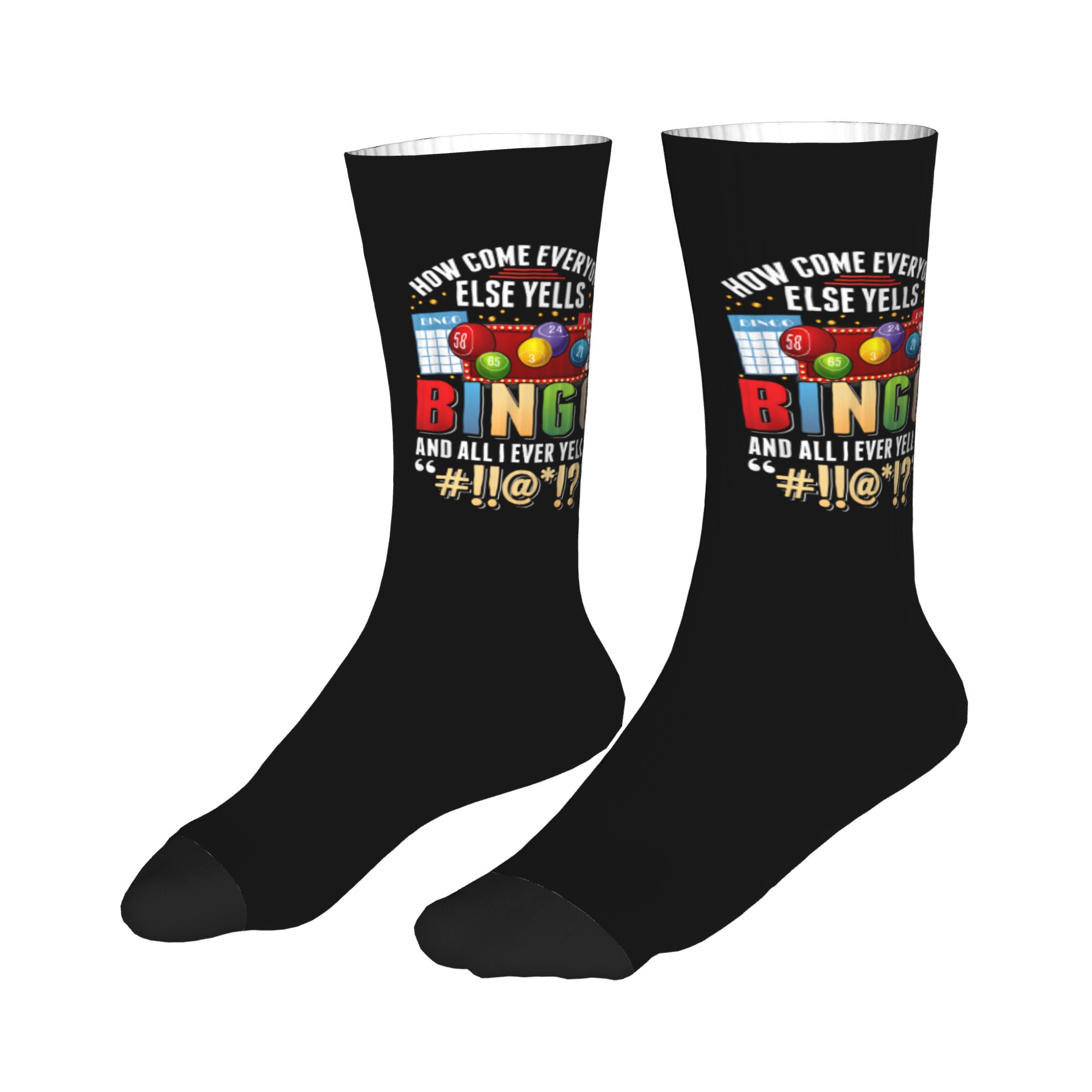 Bingo Player Humor Sarcastic Q - Dress Sock Men avis et prix