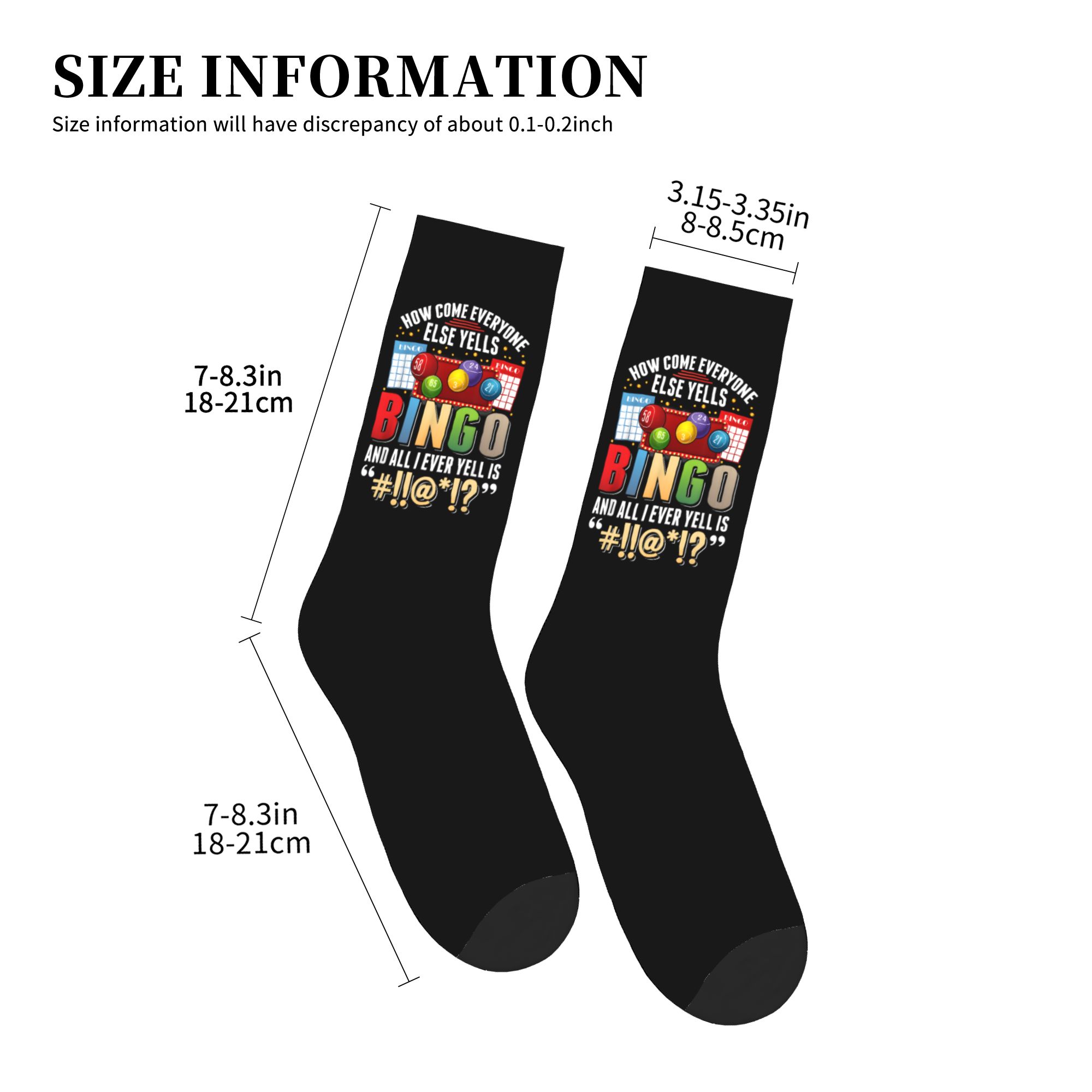 Bingo Player Humor Sarcastic Q - Dress Sock Men avis et prix