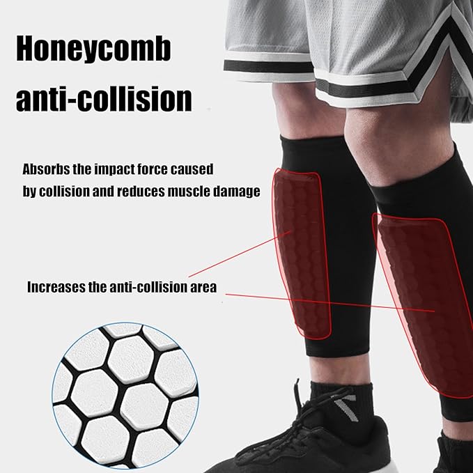 Soccer Shin Guards Shin Guard  - Compression Sleeve Calf avis et prix