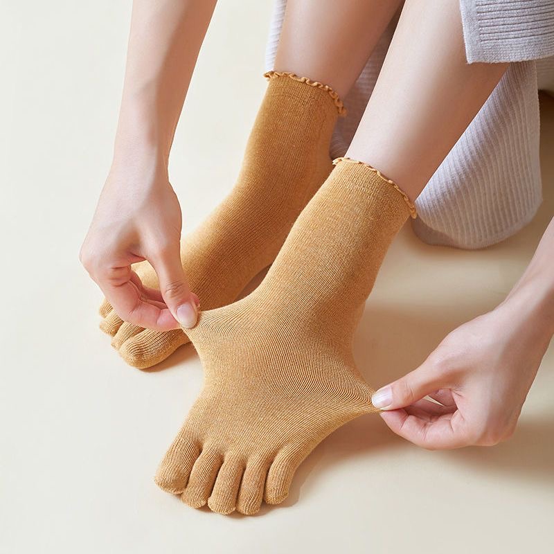 1/5 Pairs Cotton Women Five Fi - Toe Sock Split avis et prix