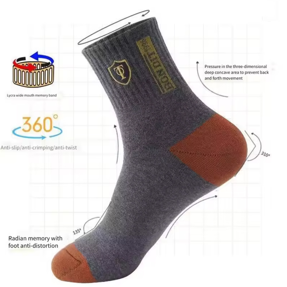 Men's 20-Pack Premium Thermal  - Cotton Crew Sock Pack avis et prix