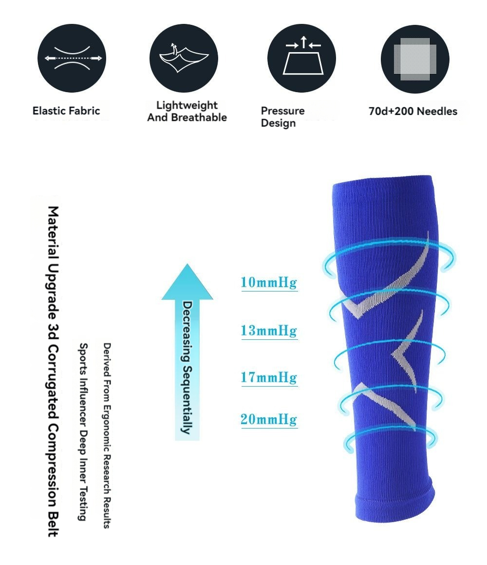 1Pairs Unisex Sports Leg Cover - Compression Sleeve Calf avis et prix