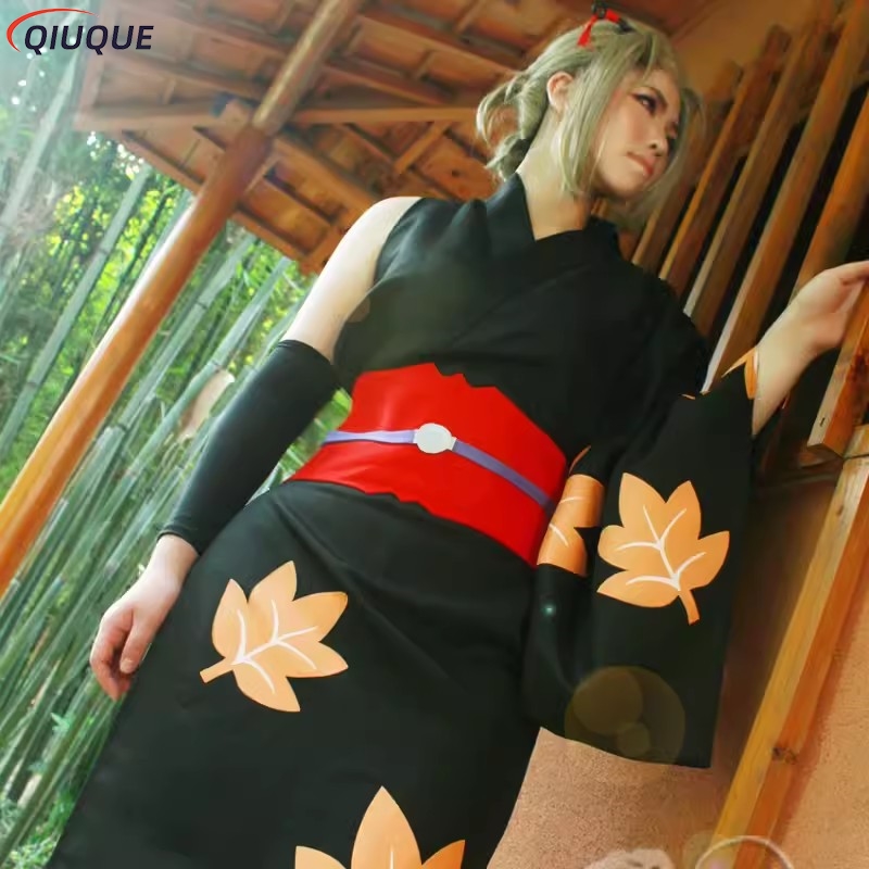 Tsukuyo Cosplay Costume Wig Ku - Fishnet Stocking Women avis et prix