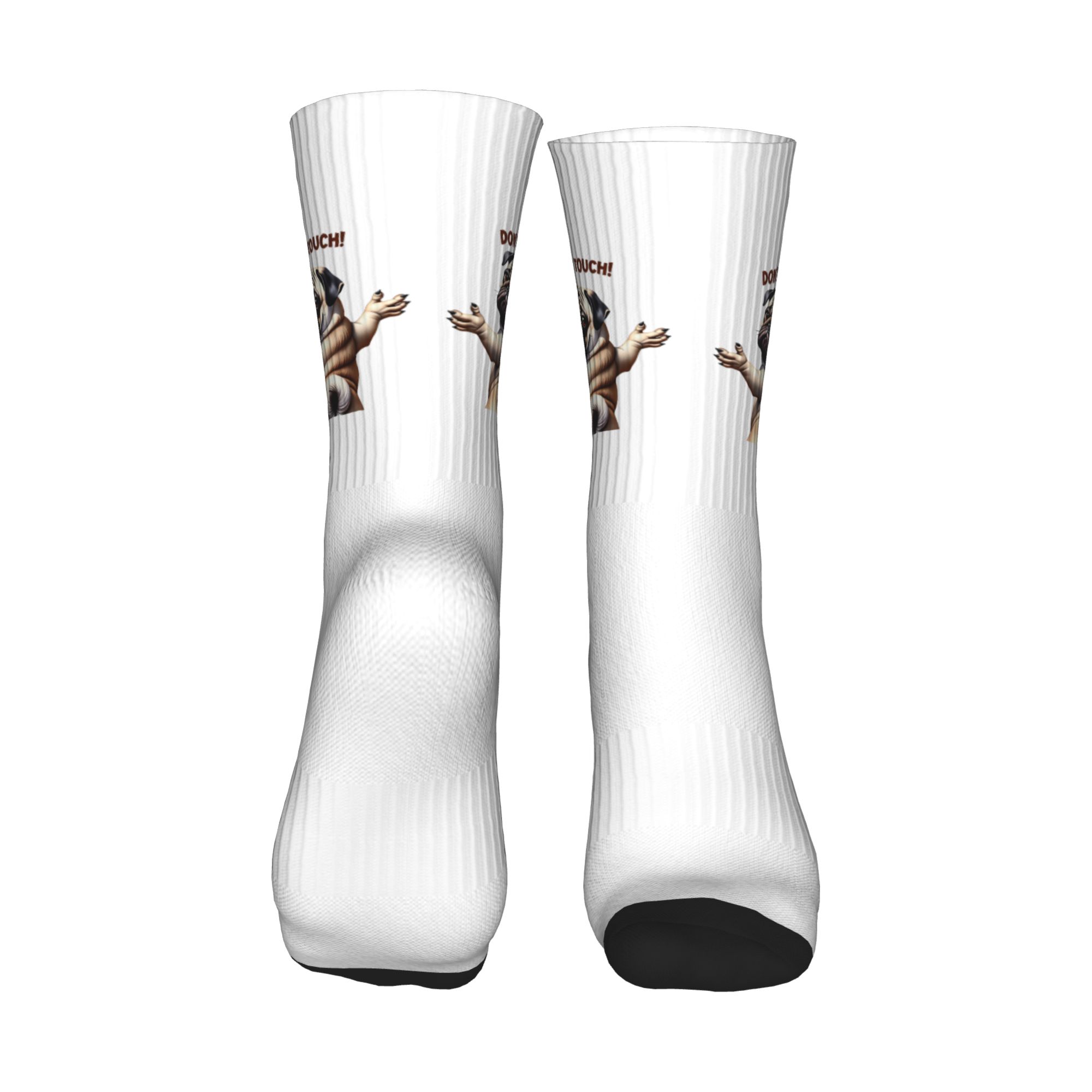 Fashion Mens Don't Touch Pug D - Dress Sock Men avis et prix