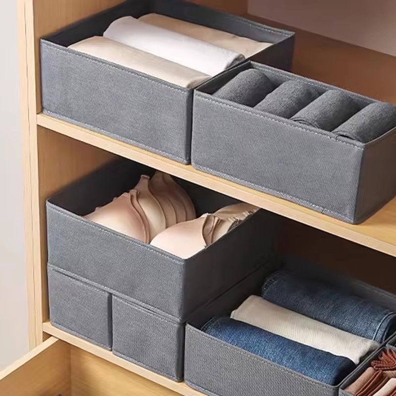 3PC Fabric Underwear Storage B - Sock Organizer Tray avis et prix
