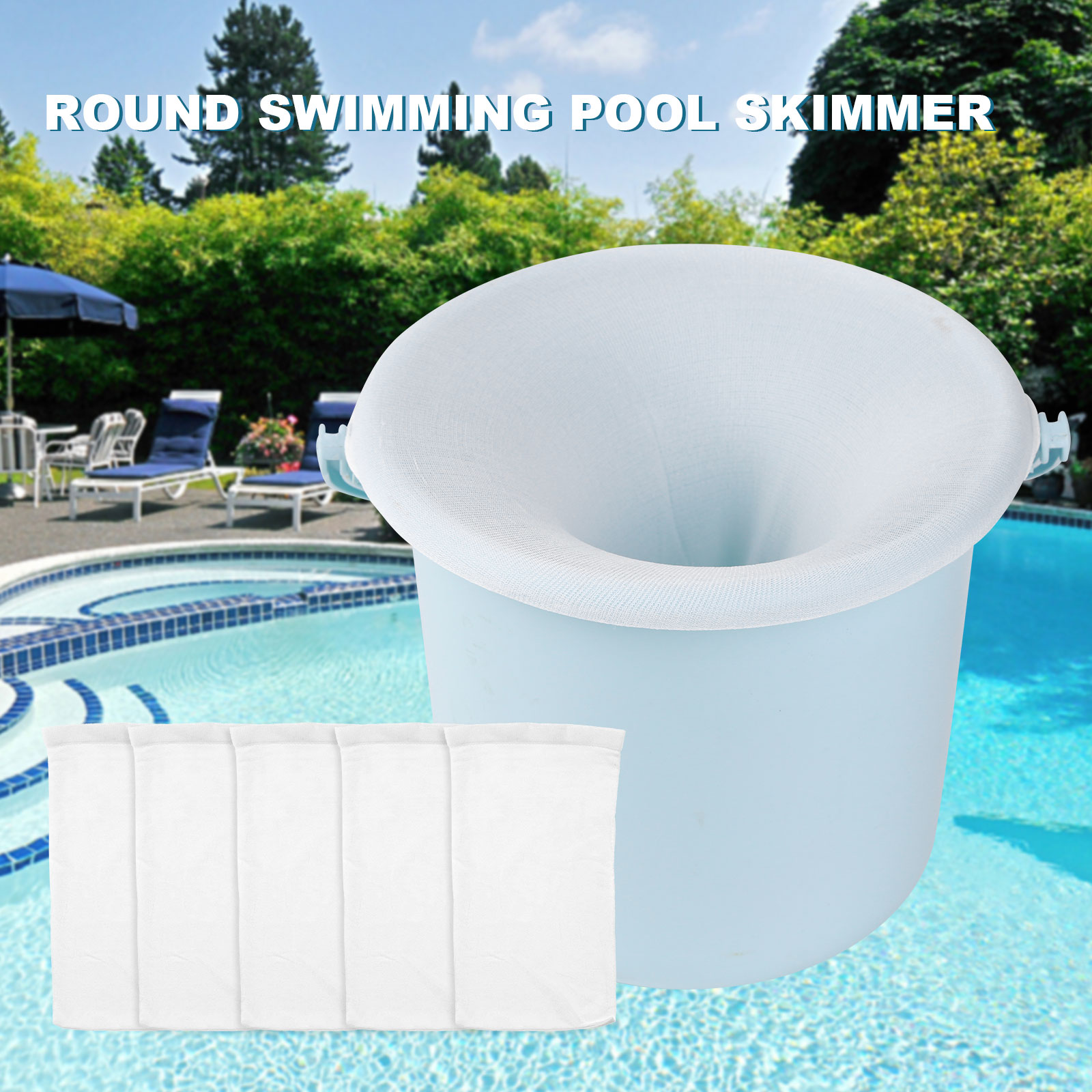 100-5PCS Pool Skimmer Socks El - Sock Organizer Tray avis et prix