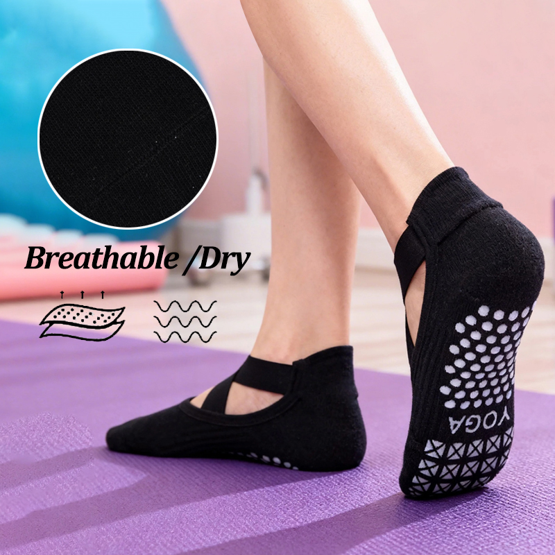 Women Non-Slip Yoga Socks Sili - Grip Sock Yoga avis et prix