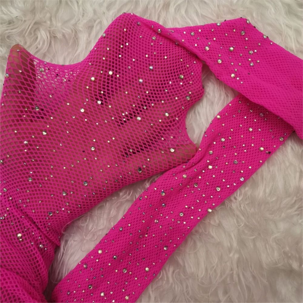 Trendy Shiny Fishnet Tights Sm - Fishnet Stocking Women avis et prix