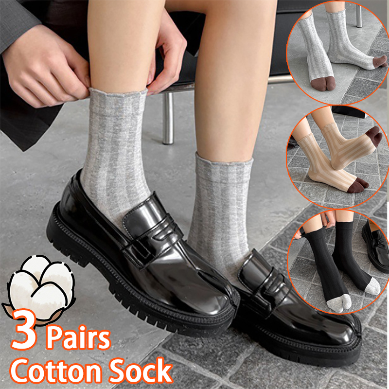 Japanese Split toe Cotton Tabi - Toe Sock Split avis et prix