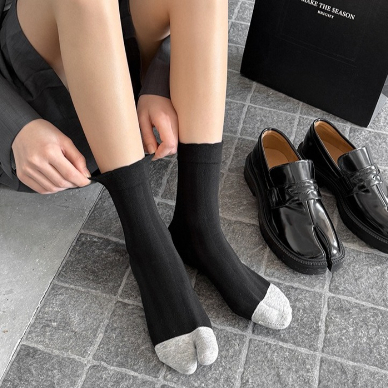 Japanese Split toe Cotton Tabi - Toe Sock Split avis et prix