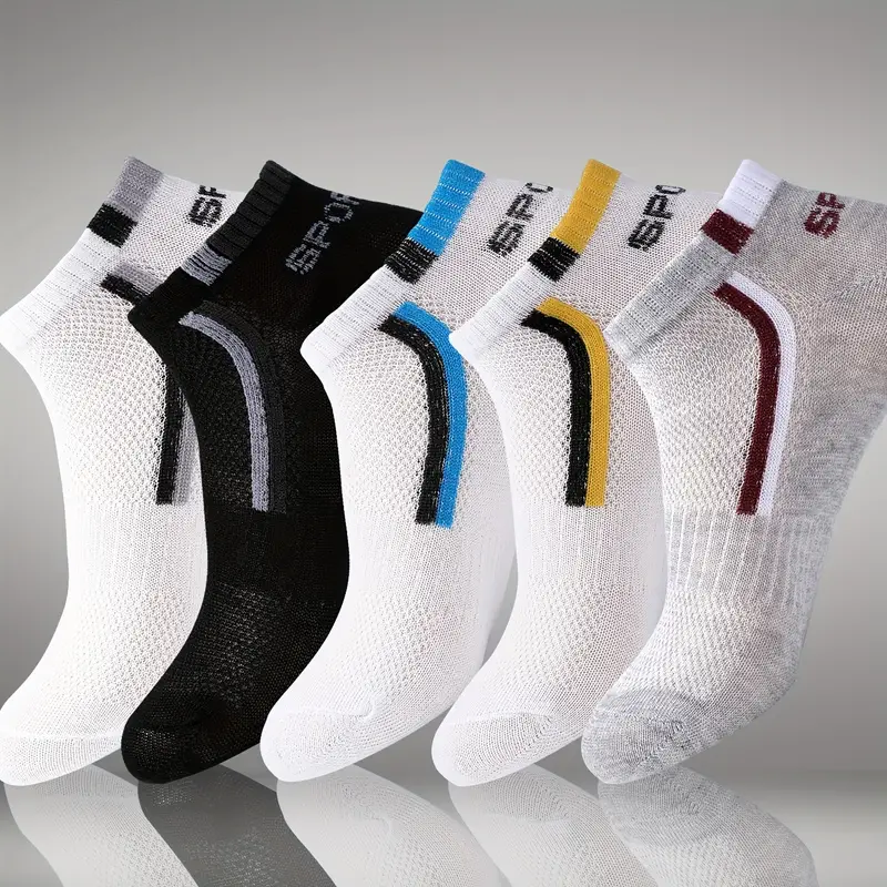 30Pairs Men's Color-block Mesh - Ankle Sock Low Cut avis et prix
