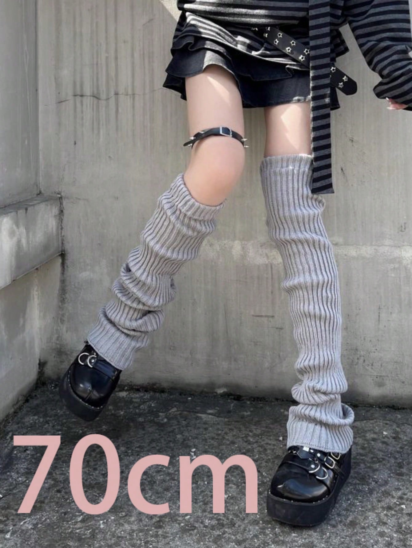 2pcs 70cm Extended Leg Warmers - Boot Sock Slouchy avis et prix