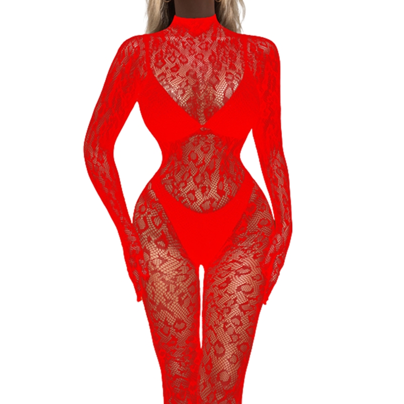 Women Translucence Nightgown L - Fishnet Stocking Women avis et prix