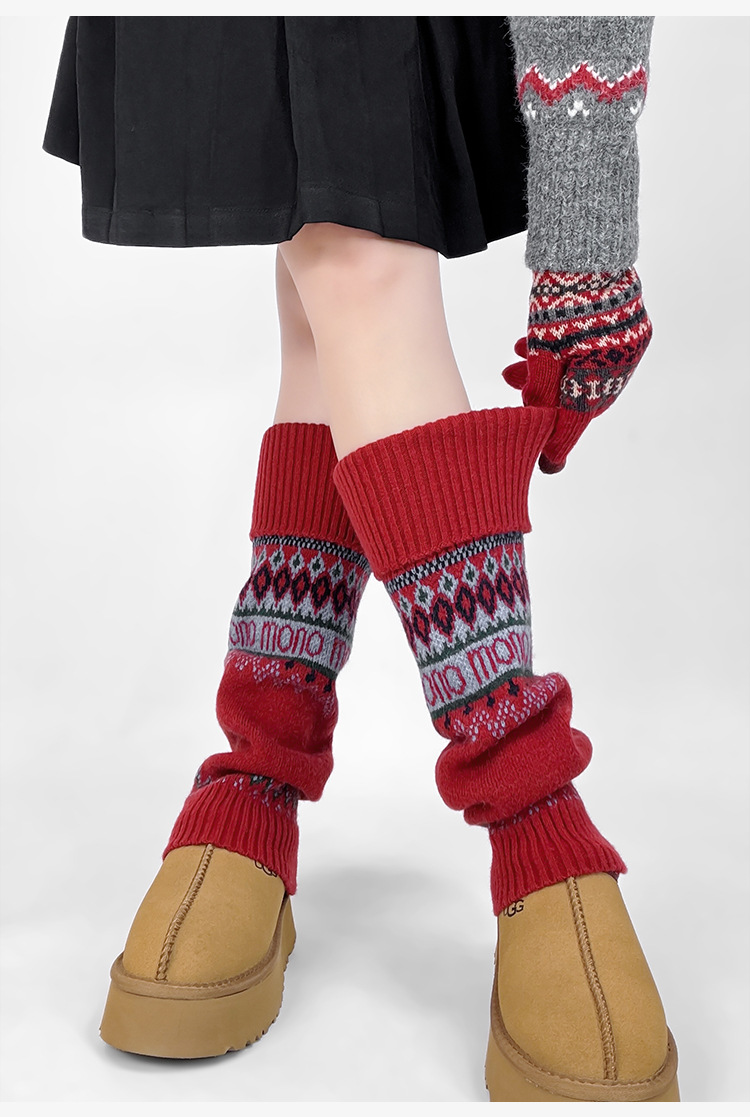 New Women's Knitted Leg Warmer - Boot Sock Slouchy avis et prix