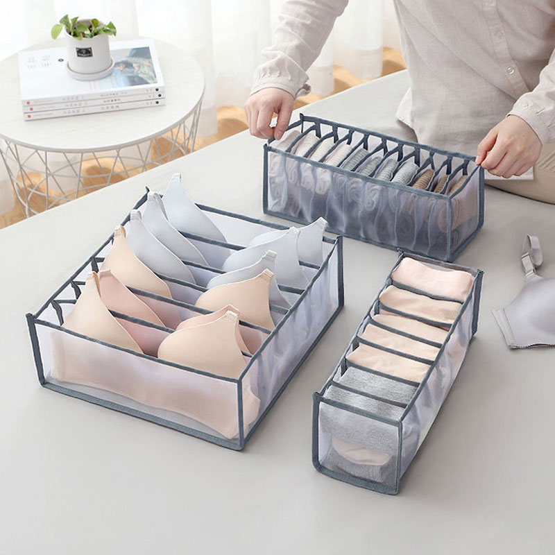 6/7/11 Grids Foldable Underwea - Sock Organizer Tray avis et prix