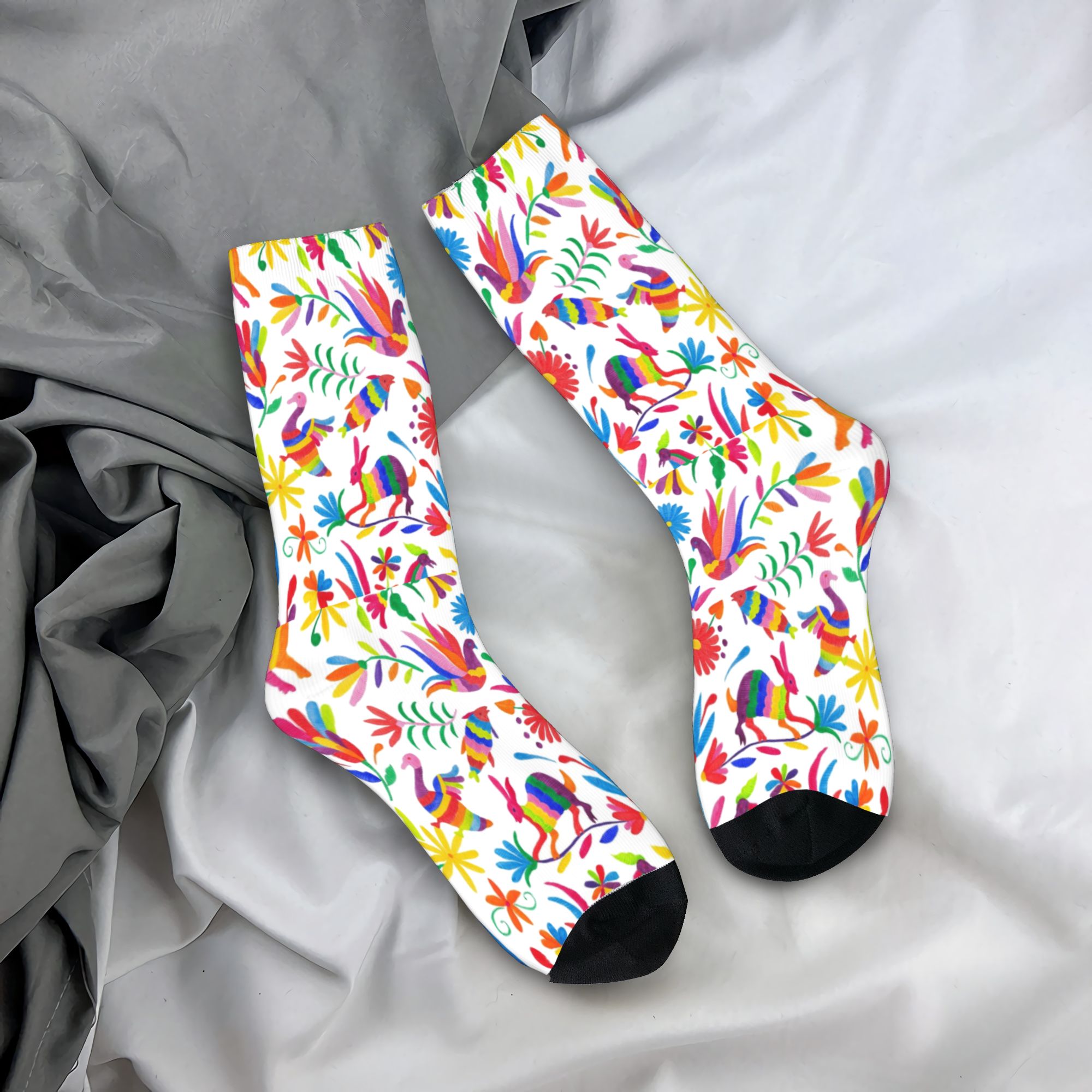 Custom Otomi Folk Mexican Art  - Dress Sock Men avis et prix