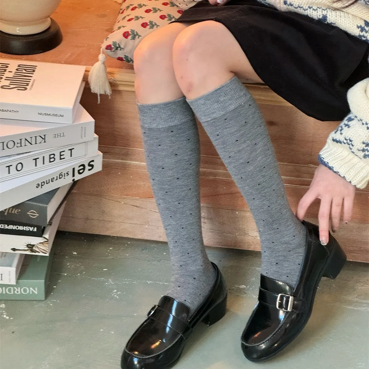 SP&CITY Winter Sweet Polka Dot - Silk Sock Bamboo avis et prix