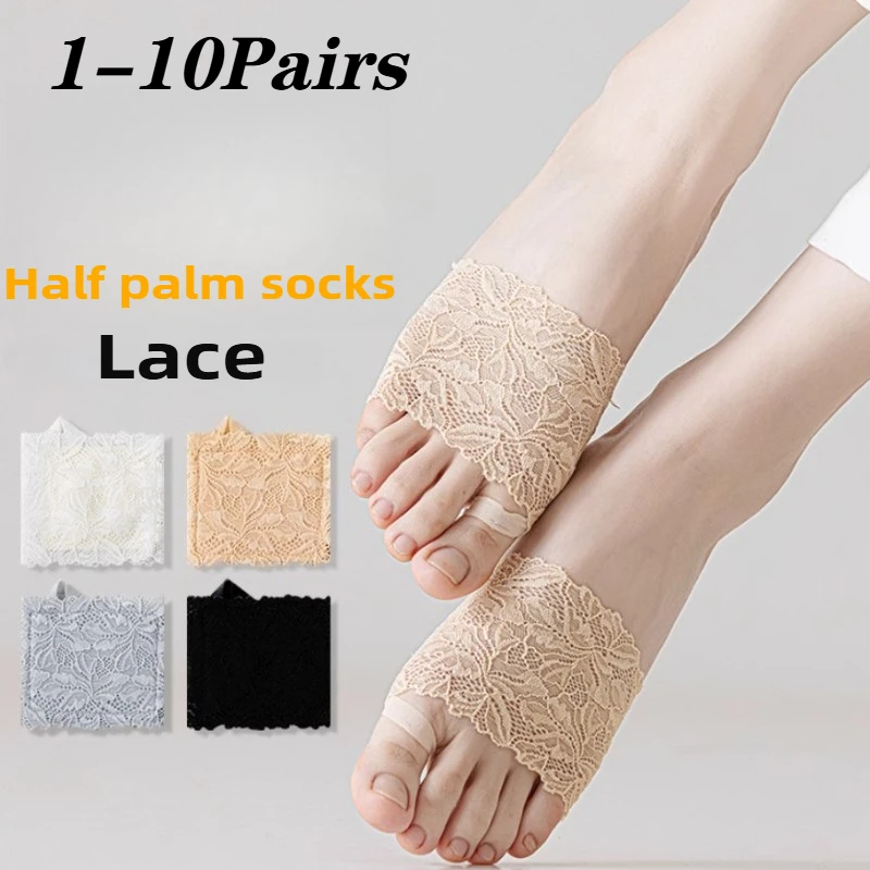1-10Pairs Women Lace Loafer So - Invisibility Sock Loafer avis et prix