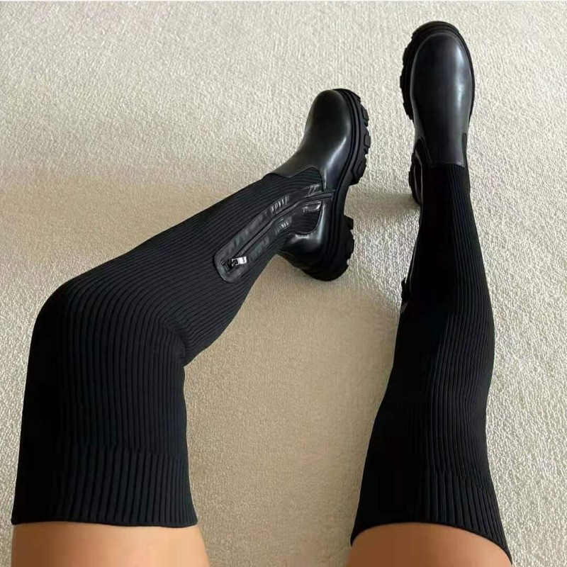2025 Winter Shoes Women Socks  - Knee High Sock Women avis et prix