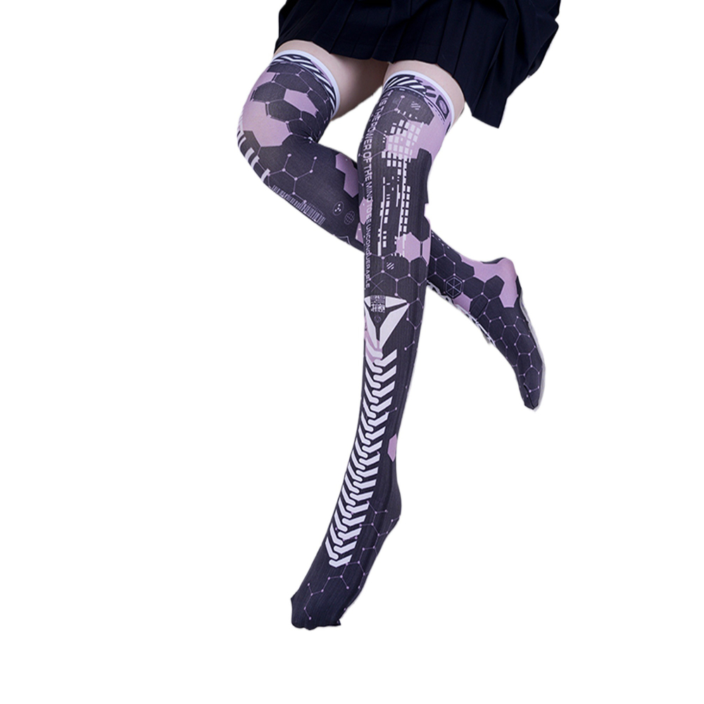 Anime Game Robot AI Mech Stock - Knee High Sock Women avis et prix