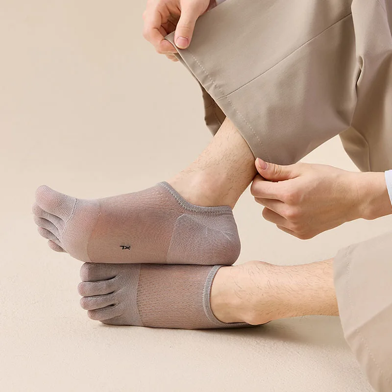 5 Pairs Man Summer Thin Toe So - Ankle Sock Low Cut avis et prix