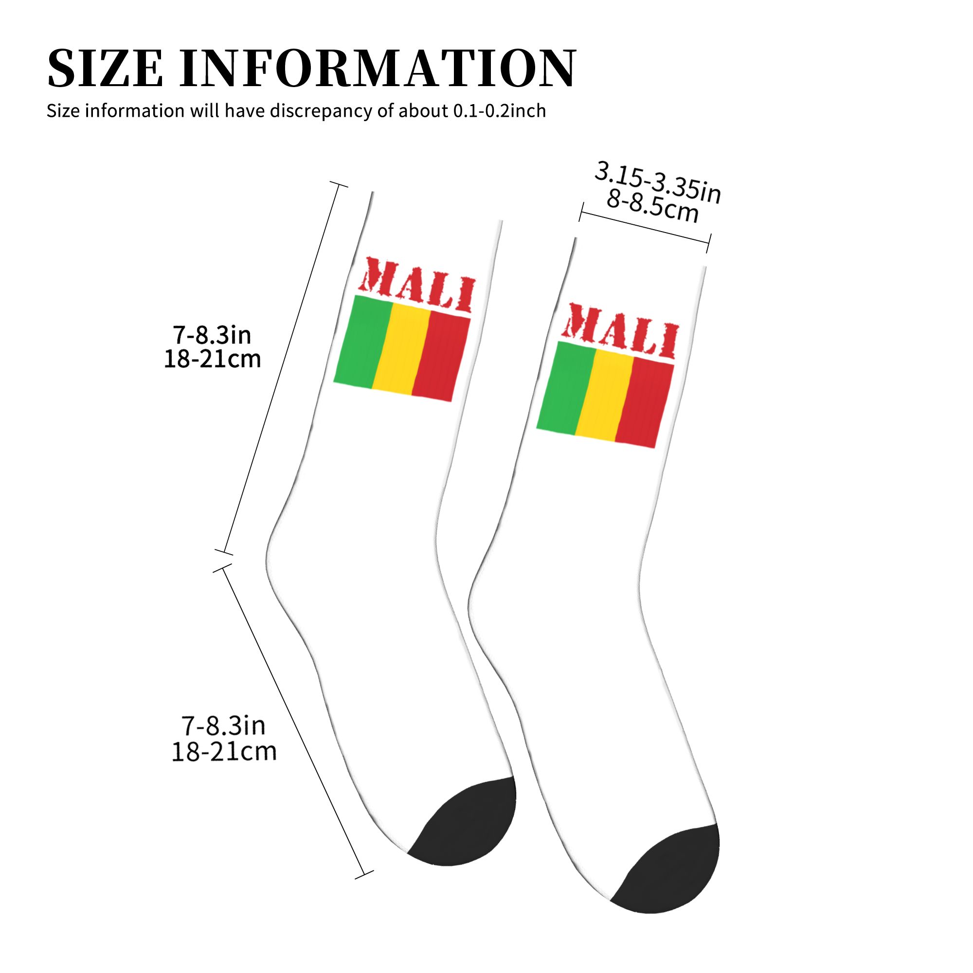 Mali Flag Dress Socks Men's Wo - Dress Sock Men avis et prix