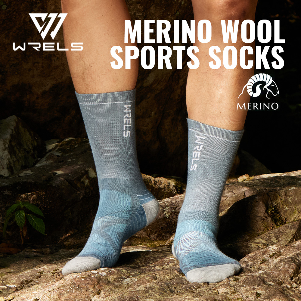 WRELS 1/2/3 Merino Wool Socks  - Wool Hiking Sock avis et prix