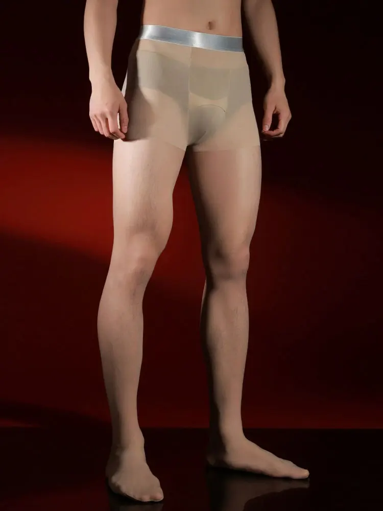 Sexy Men Traceless Silver Wais - Tights Pantyhose Sheer avis et prix