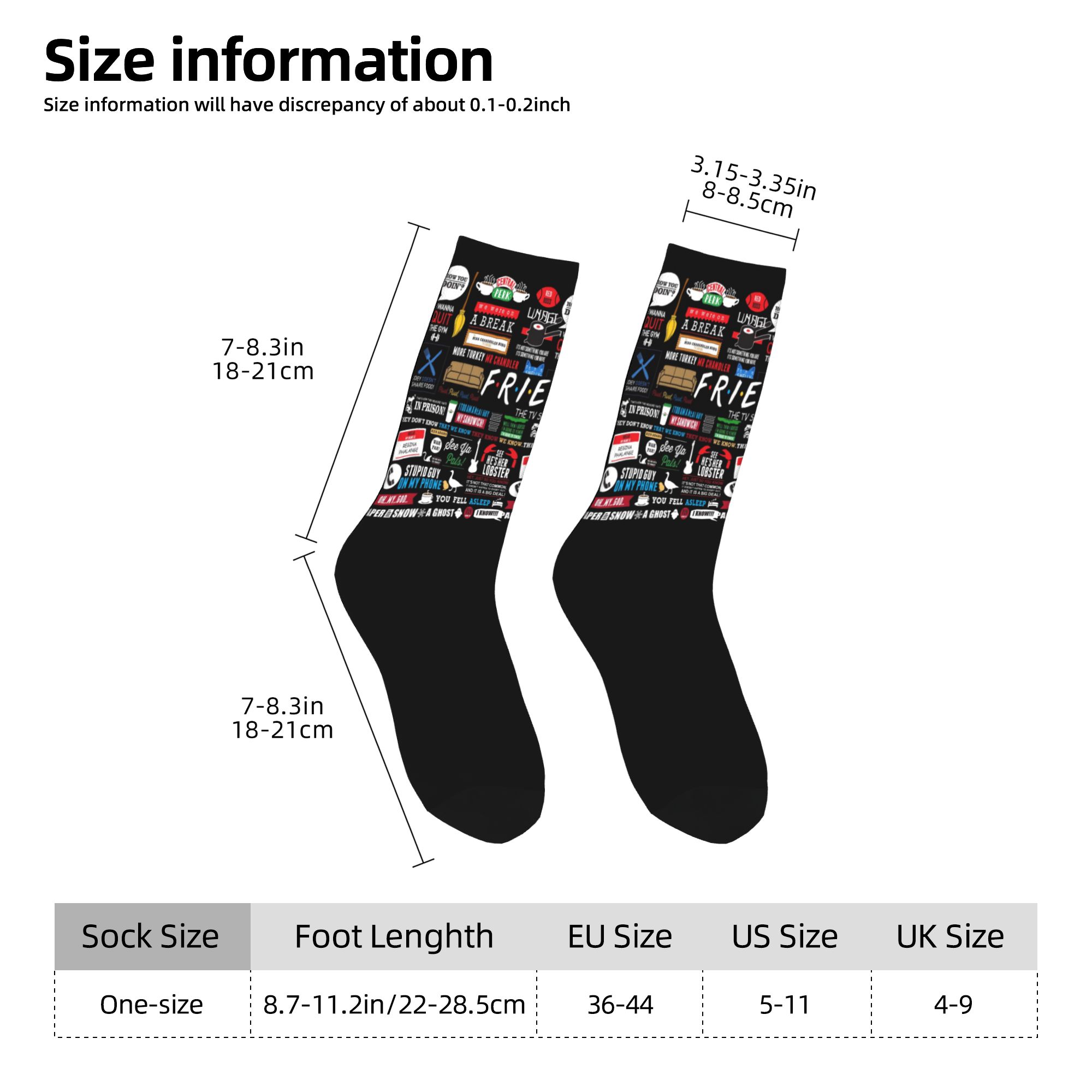 Custom Cute Funny TV Show Frie - No Show Sock Women avis et prix